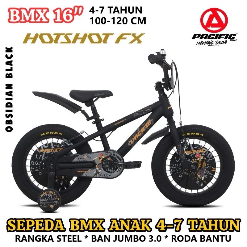 (KHUSUS KOTA BATAM) SEPEDA 12 16 18 BMX PACIFIC HOTSHOT FX 3.0