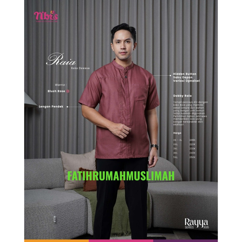 SALE PROMO KOKO 2025 / RAIA / RAIA KOKO NIBRAS / NIBRAS / BLUSH ROSE  / KOKO NIBRAS / KOKO DEWASA / 
