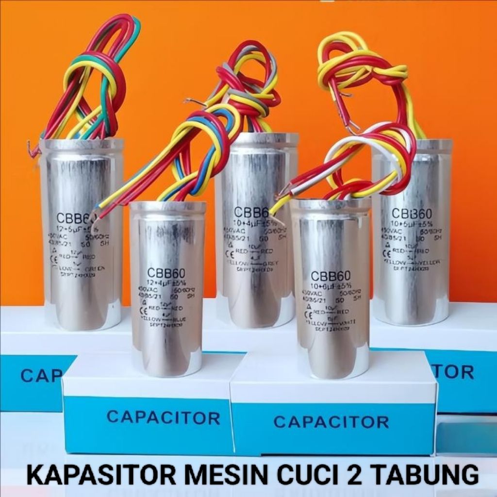 kapasitor capasitor mesin cuci Electrolux mesin cuci 2 tabung