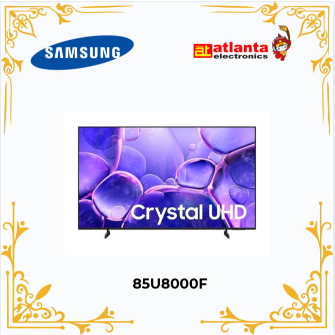 SAMSUNG 85U8000F 85 Inch Crystal UHD 4K Smart LED TV 85U8000