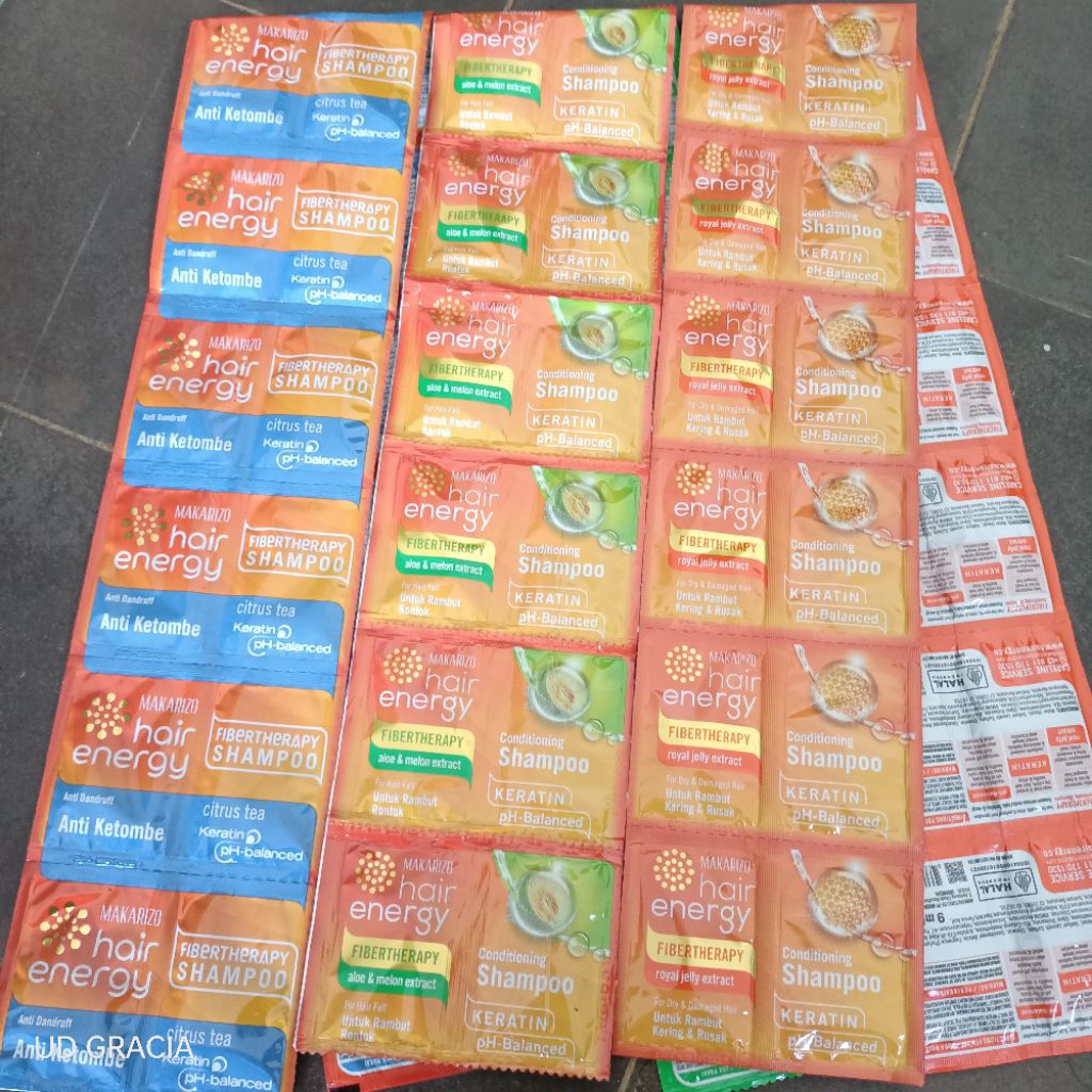 Makarizo shampo renteng isi 24/Shampo makarizo / Condisioner makarizo