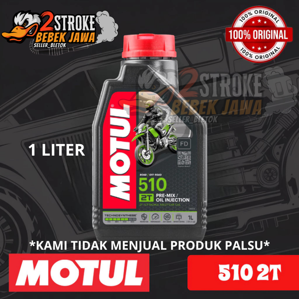 OLI SAMPING MOTUL 510 2T 1L Semi-Synthetic OLI samping RACING 2 Tak