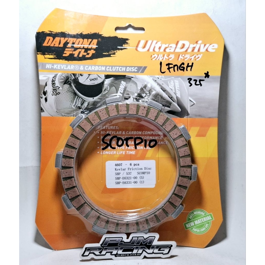 Kampas Kopling   Scorpio Daytona