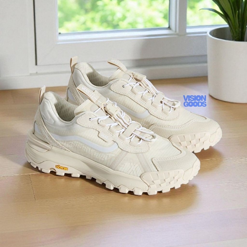 Sepatu Pria Wanita Vans MTE Crosspath XC Vibram Goretex Marshmallow White