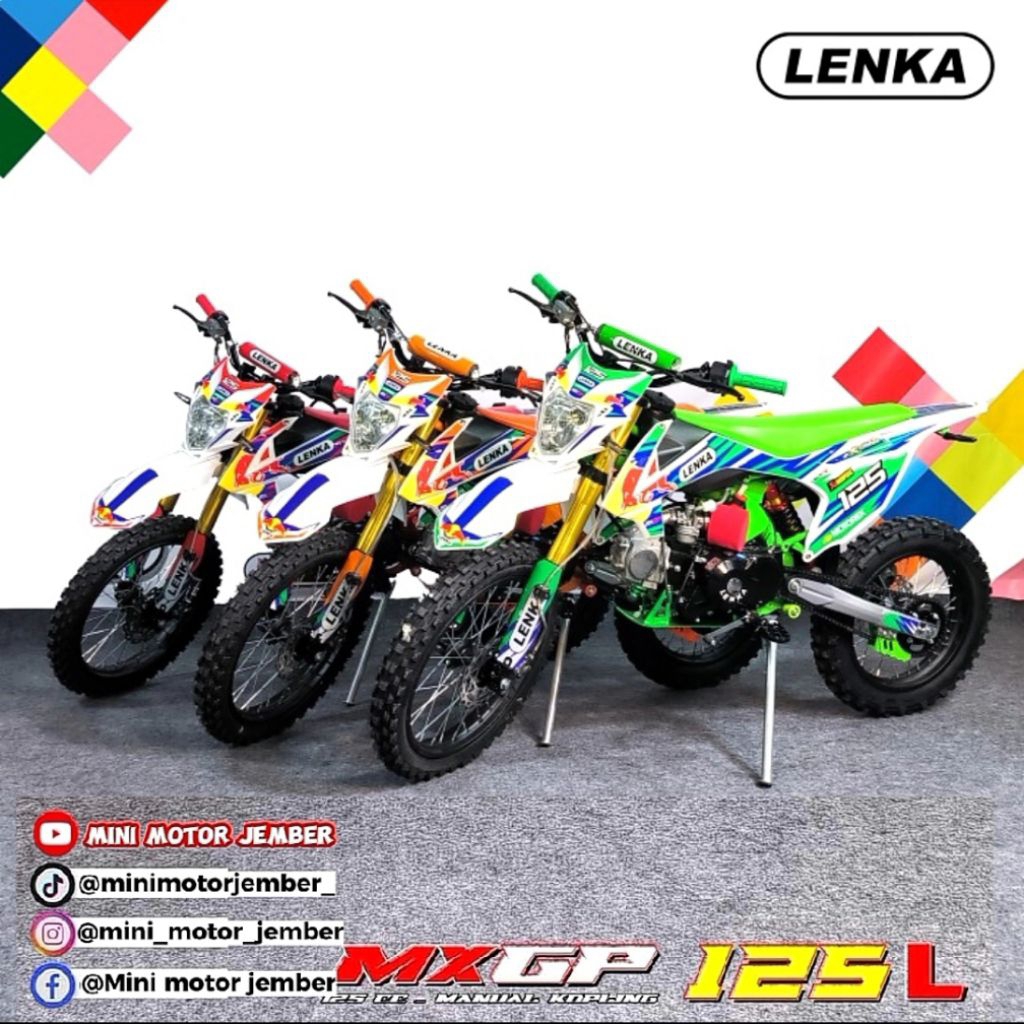 Medium trail Lenka MXGP 31L 125cc