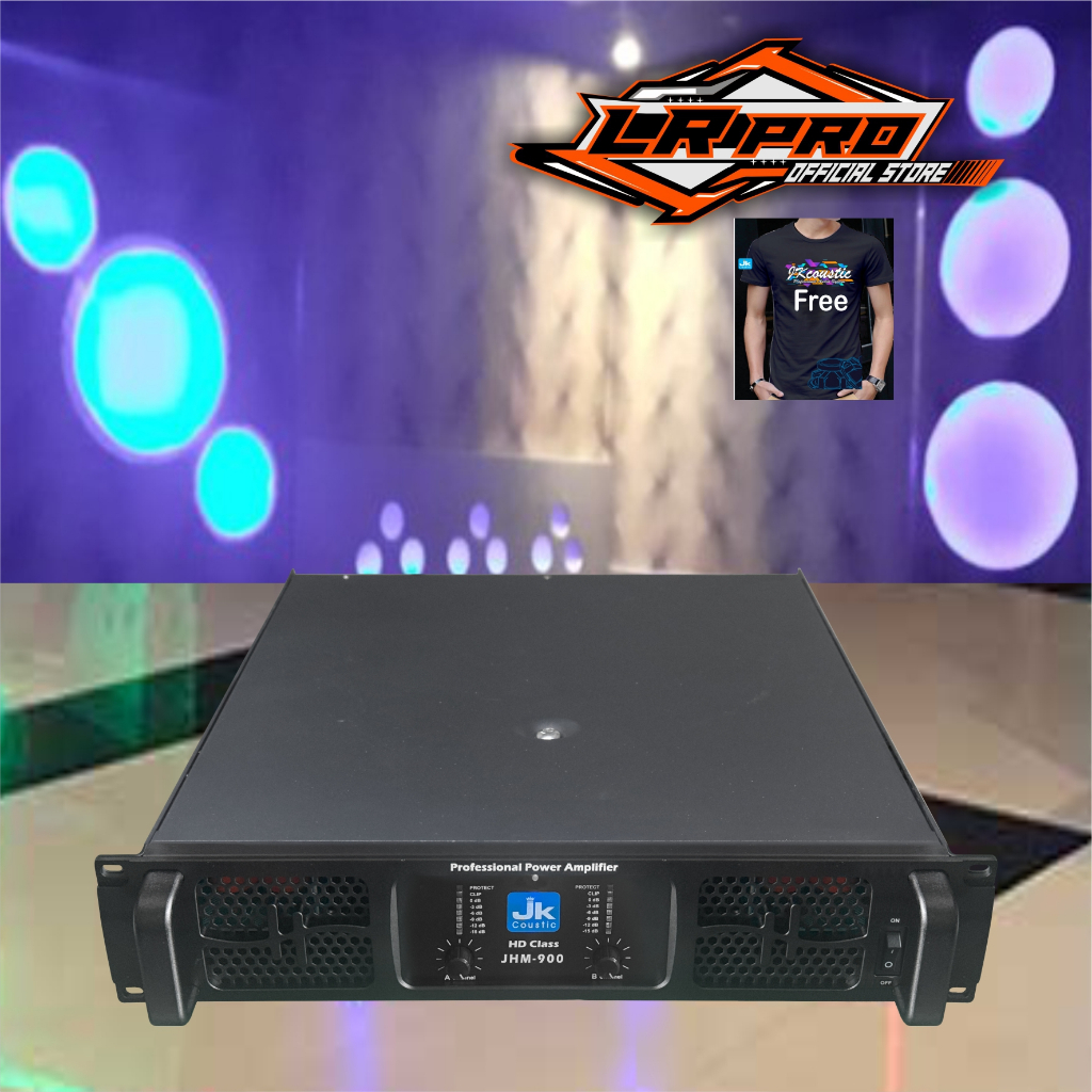 Power Amplifier Class H Jk coustic JHM 900 2x900 watt