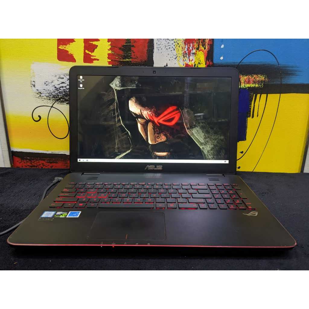 Laptop Asus ROG GL551VW Core i7 6700HQ 16/256 + HDD 1TB GTX 960M Resolusi 4K Mulus