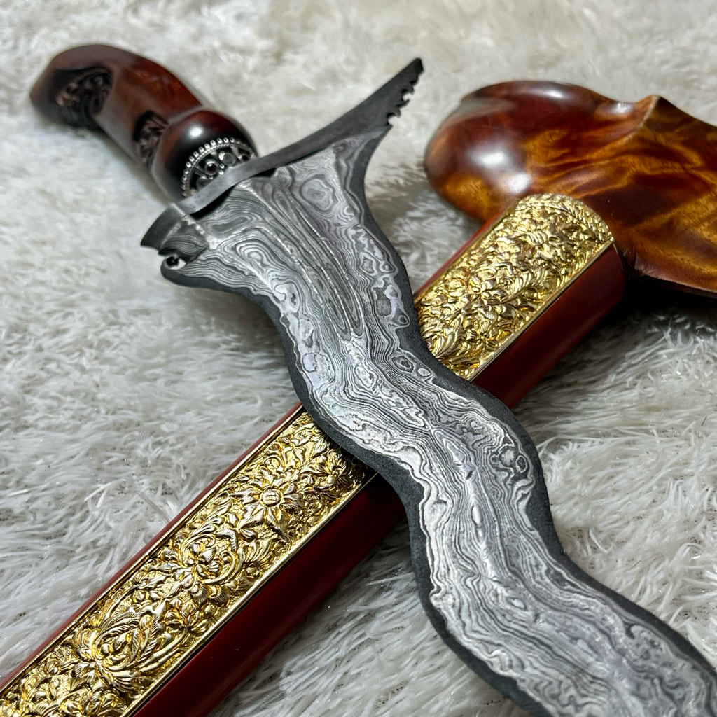 Keris Sengkelat Tangguh HB VII Ngayogyakarta Hadiningrat