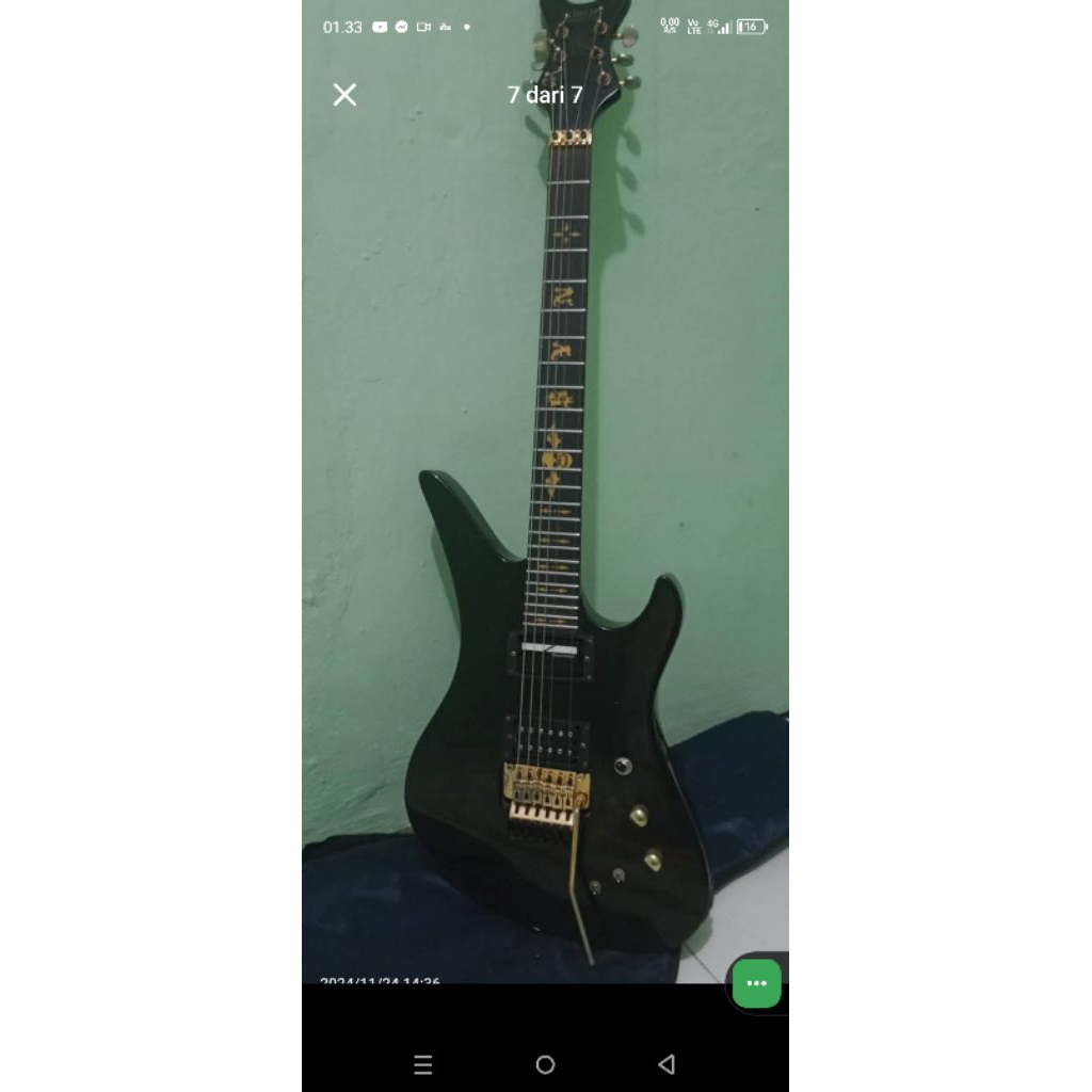Gitar schecter Syn a7x costum HQ