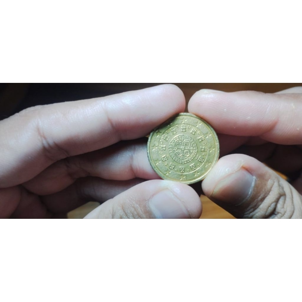 KOIN 50 CENT EURO PORTUGAL USIA 23 TAHUN