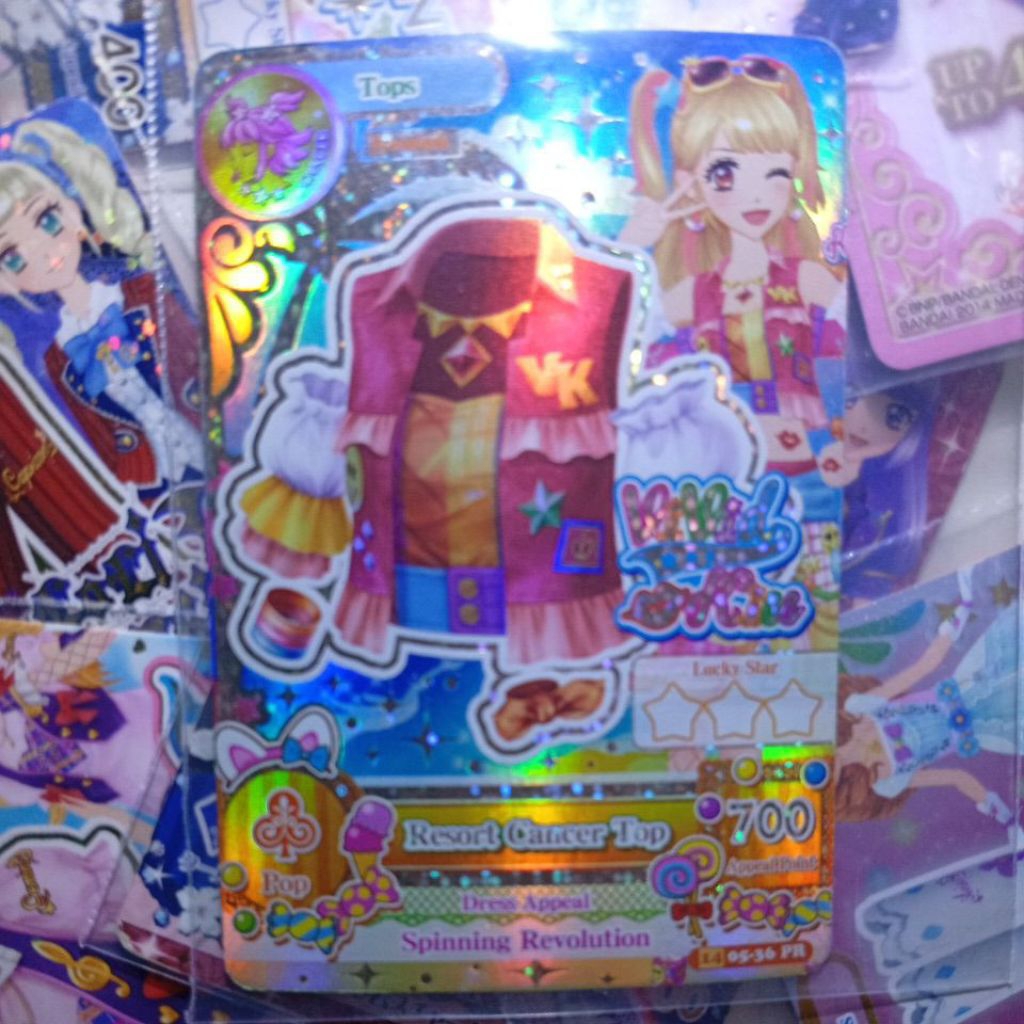 Aikatsu Vivid Kiss Premium Resort Cancer Top