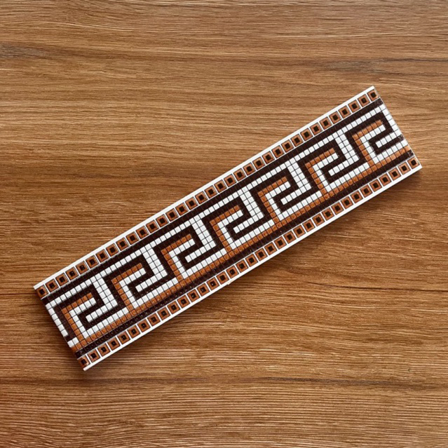 lis keramik 10x40 matrix brown | list keramik lantai 10x40