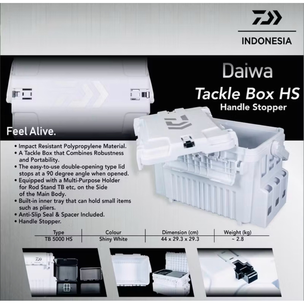 Box alat kotak pancing Tackle Box Daiwa