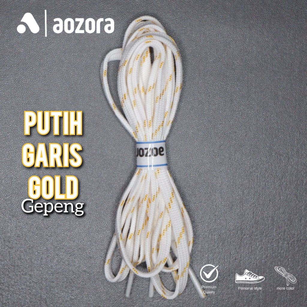 tali sepatu motif tali sepatu putih garis emas tali sepatu bola motif tali sepatu futsal