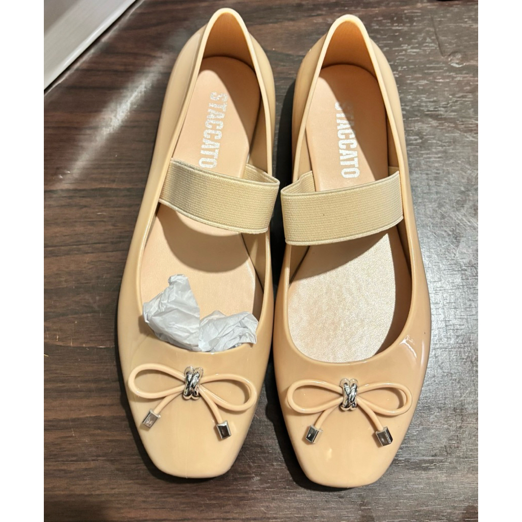 Staccato Jelly Flats - apricot  (New)