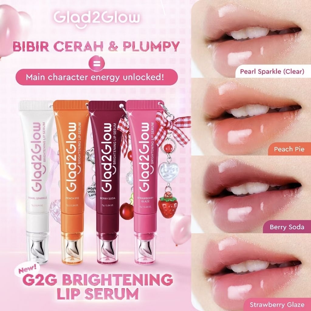 Lip Balm Glad2Glow/ Lim Serum G2Glow/Lim Serum Glad2glow Brightening