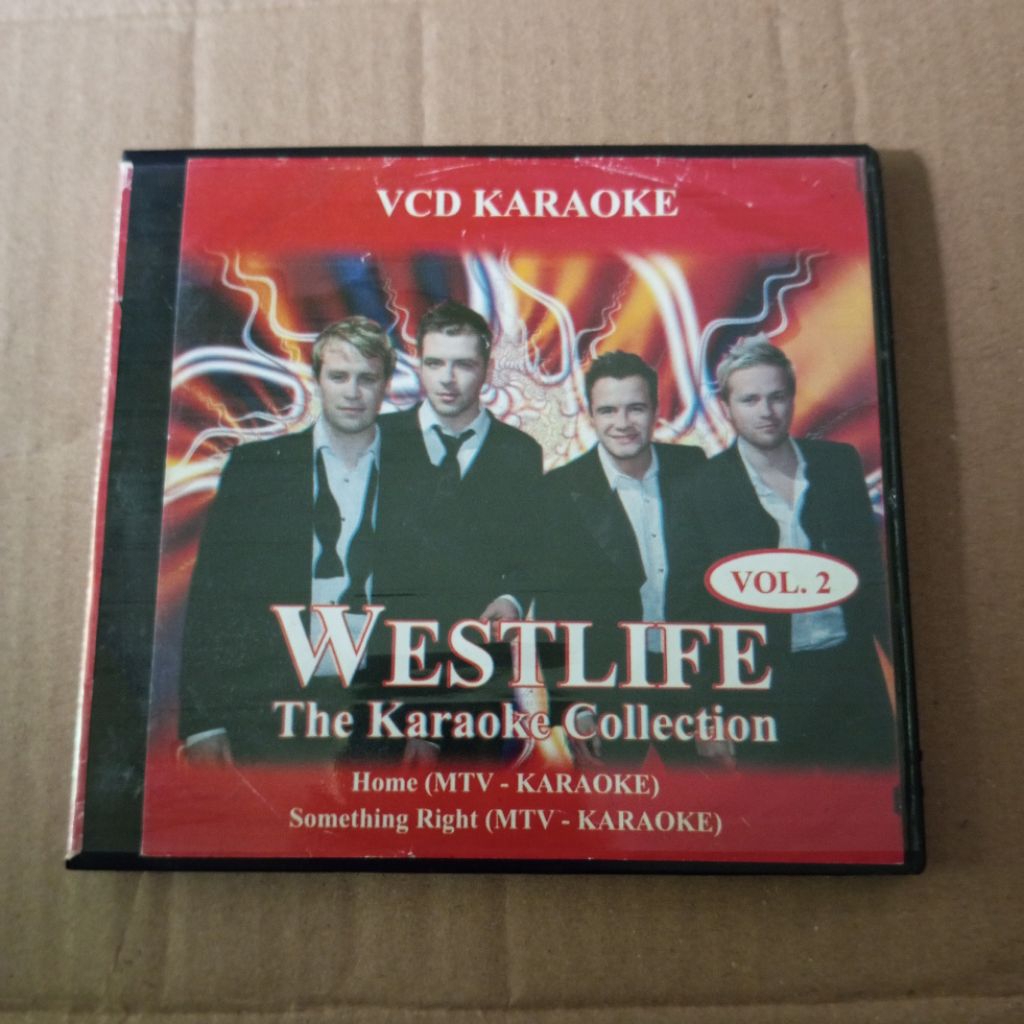 VCD Barat Westlife Karaoke
