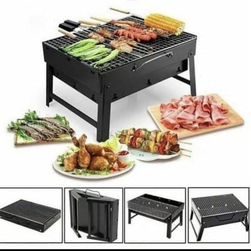 Alat Pemanggang Portable LGI / Alat Grill Lipat/Alat Pemanggang LGI BBQ