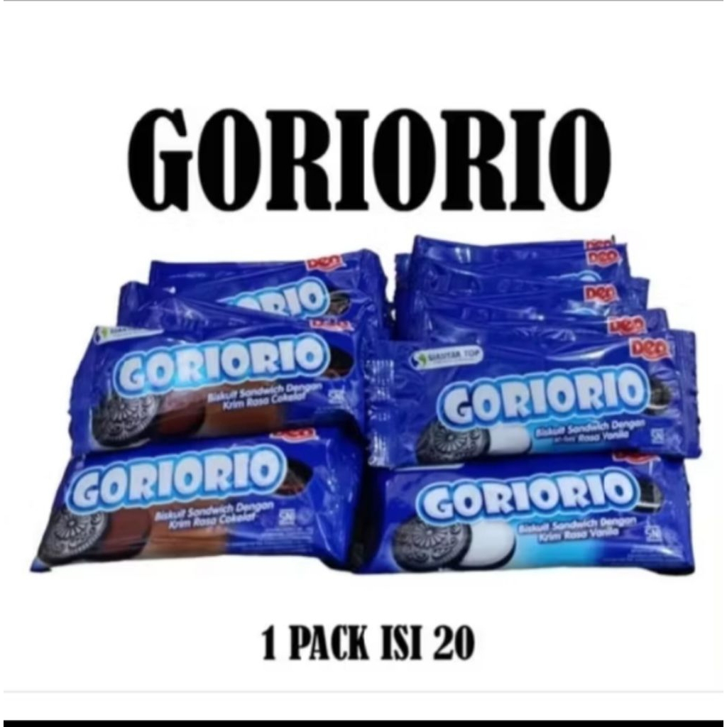 Goriorio per pak isi ( 20 renceng)