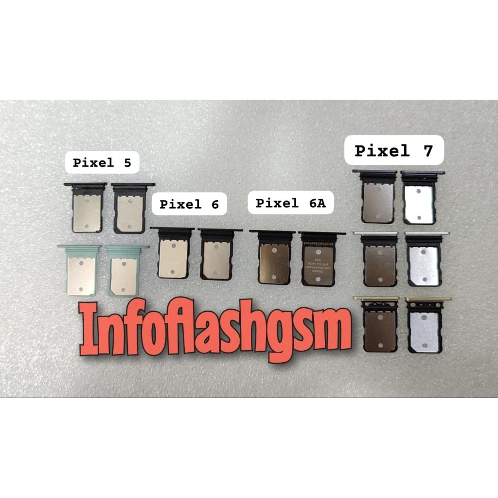 Simtray SIM Simlock Tempat Rumah Kratu Pixel 5 6 6A 7