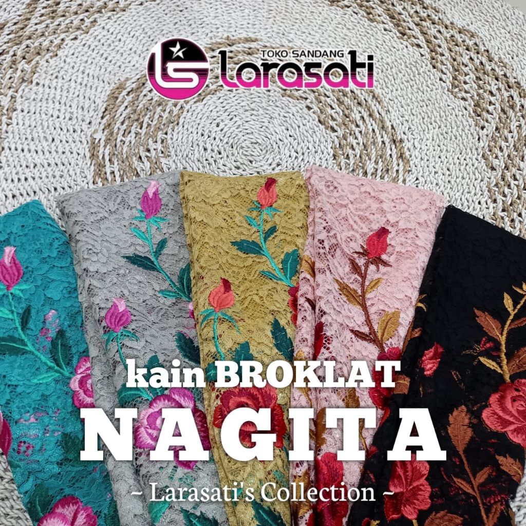 Kain Broklat Nagita/Kain Lace/ Kain Broklat Lemes/ Broklat Bali. harga tertera untuk 0,50 meter