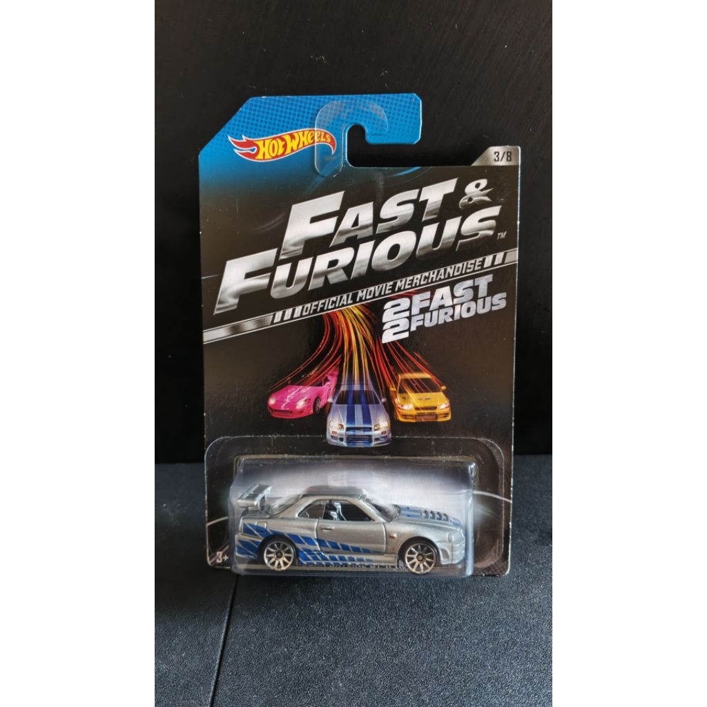 Hot Wheels Fast & Furious R34 Official Movie Merchandise OMM