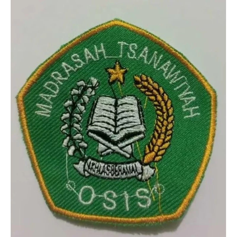 Bet bordir LOGO osis iklas beramal,osis MI,OSIS MA,OSIS MTS