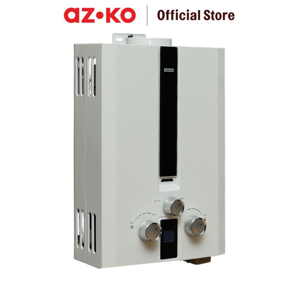 AZKO KRISBOW 5 LTR WATER HEATER GAS - PUTIH