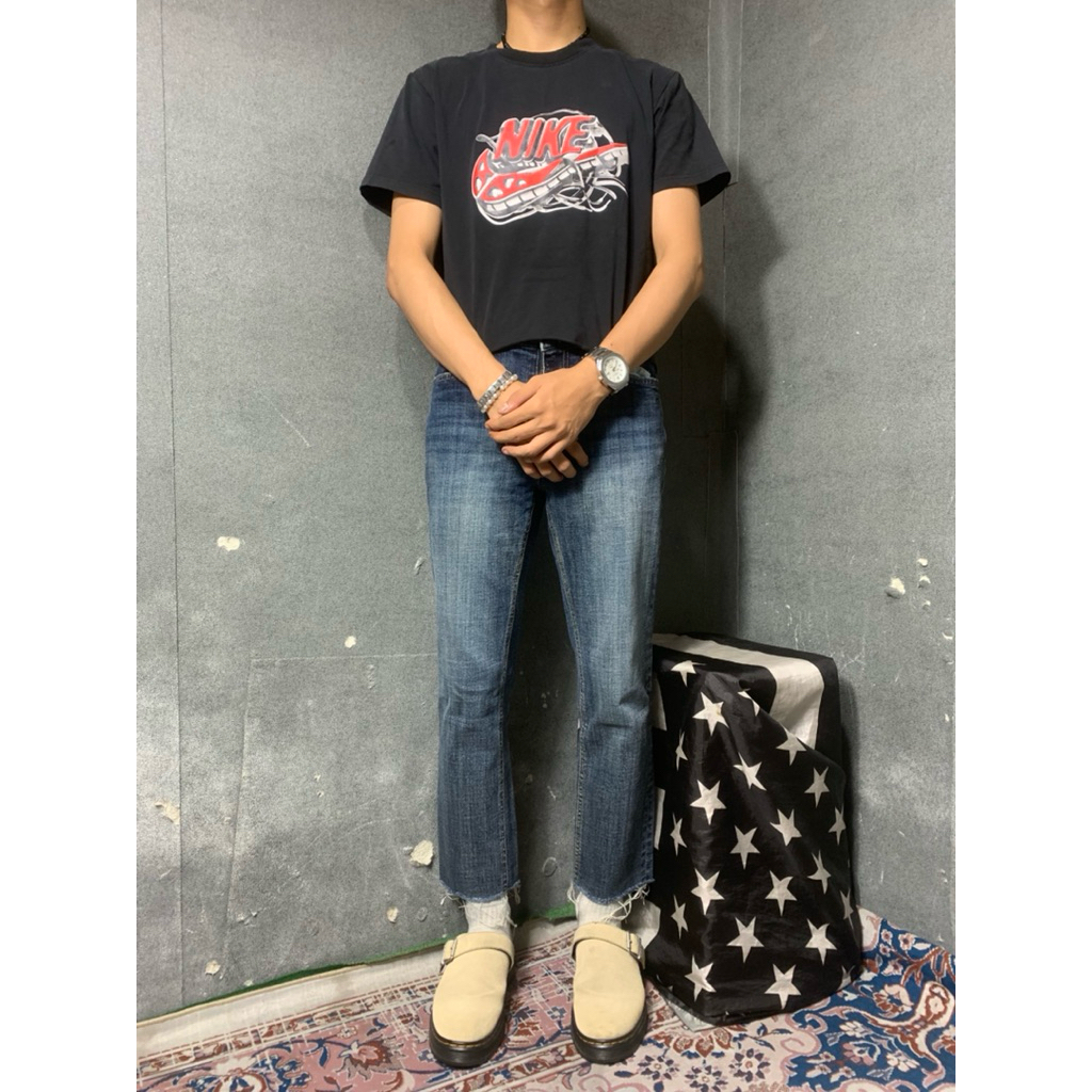 BLUE JEANS MODIFIED SLIM FIT UNFINISHED