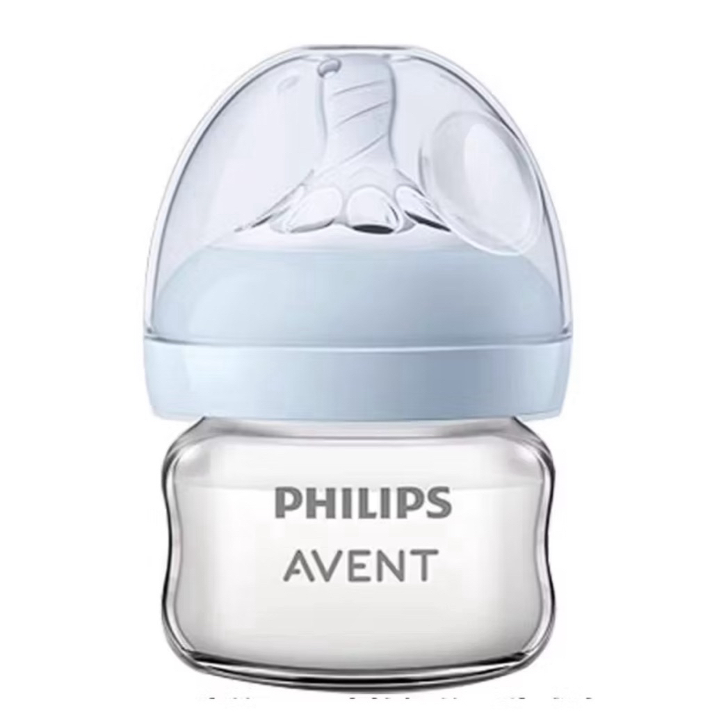 Philips Avent Natural Glass Botol Susu Kaca Avent Philips Avent Glass 60ml Bayi Prematur Baru Lahir 