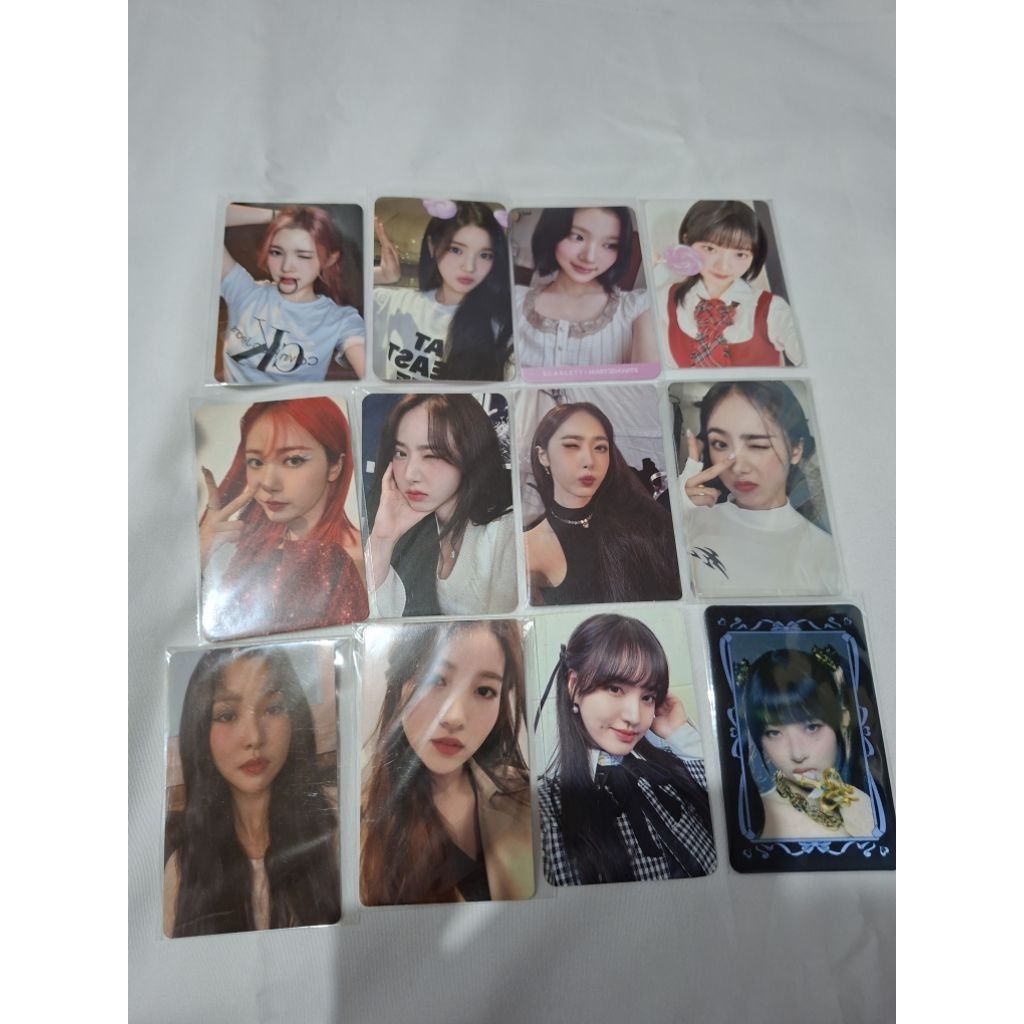 Photocard Hearts2hearts IVE Yuha Jiwoo Rei Liz Official Tc Smtown Alive Lucky Draw Switch Ssq four h