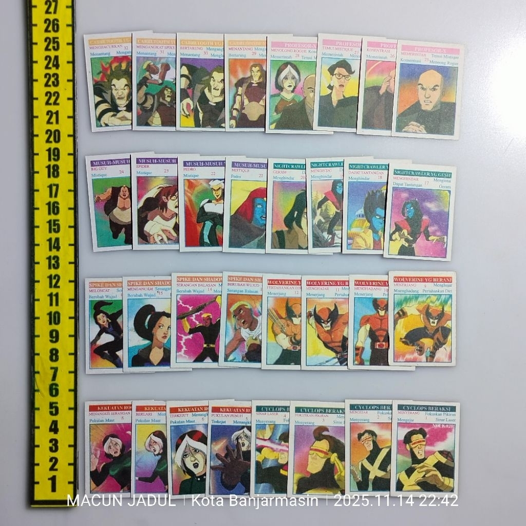 KWARTED KECIL X-MAN, KWARTED JADUL, GAMBARAN JADUL, UMBUL JADUL, MAINAN JADUL, MAINAN NOSTALGIA 90AN