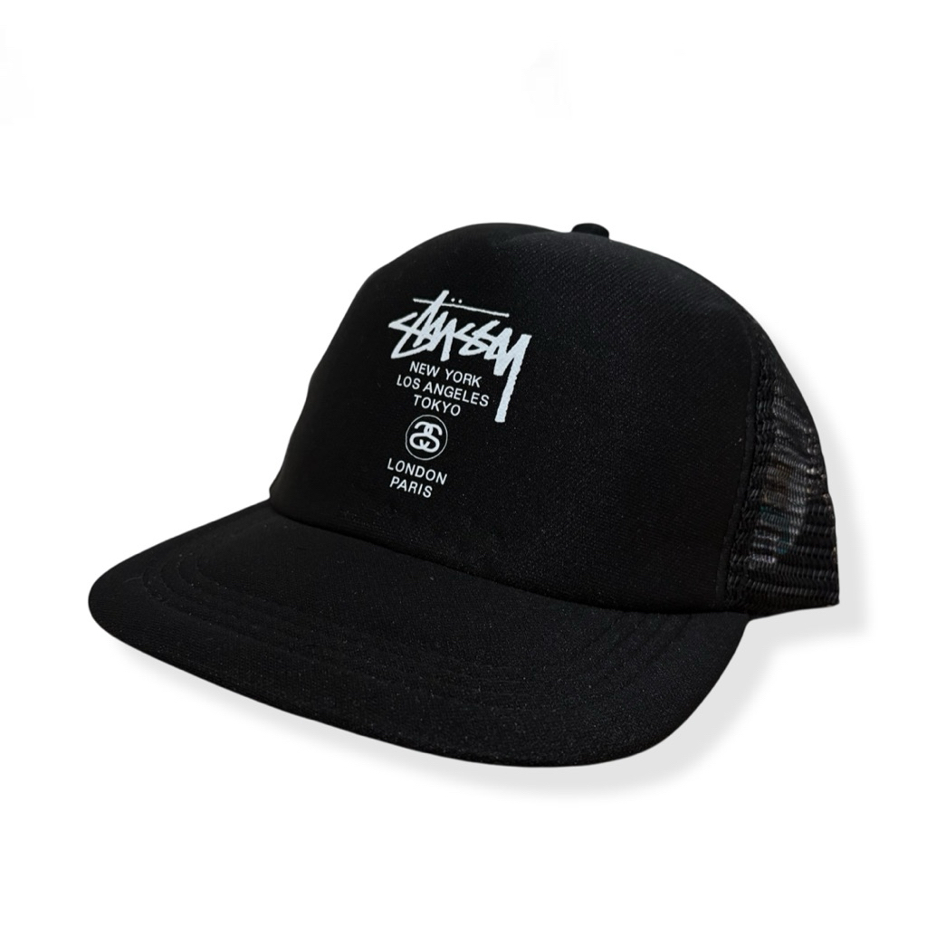 topi trucker stussy city topi jaring stussy city trucker cap stussy city