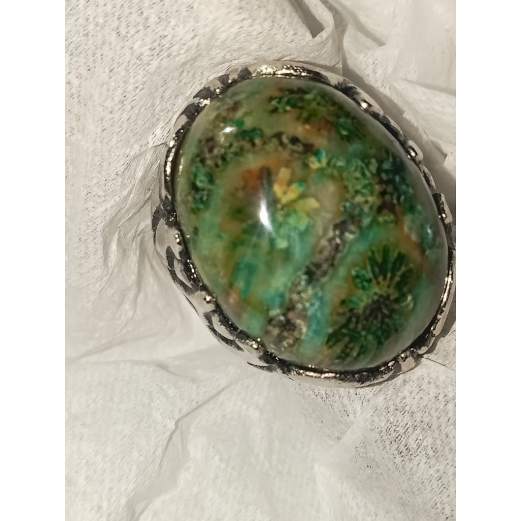 Natural Batu Teratai Hijau