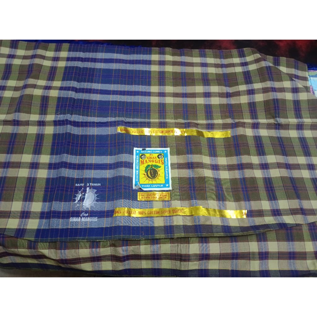 sarung jadoel katun pulekat sinar manggis
