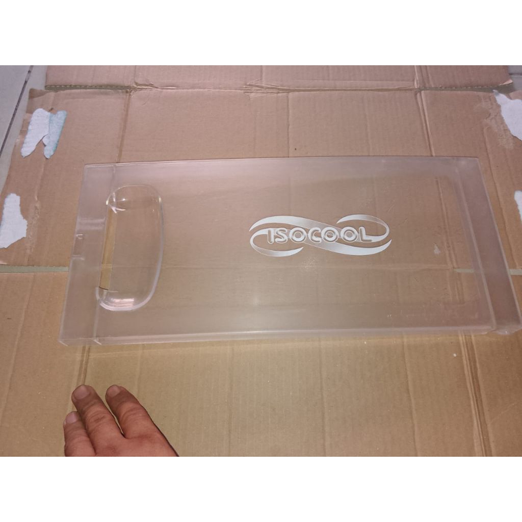 tutup freezer kulkas polytron jadul