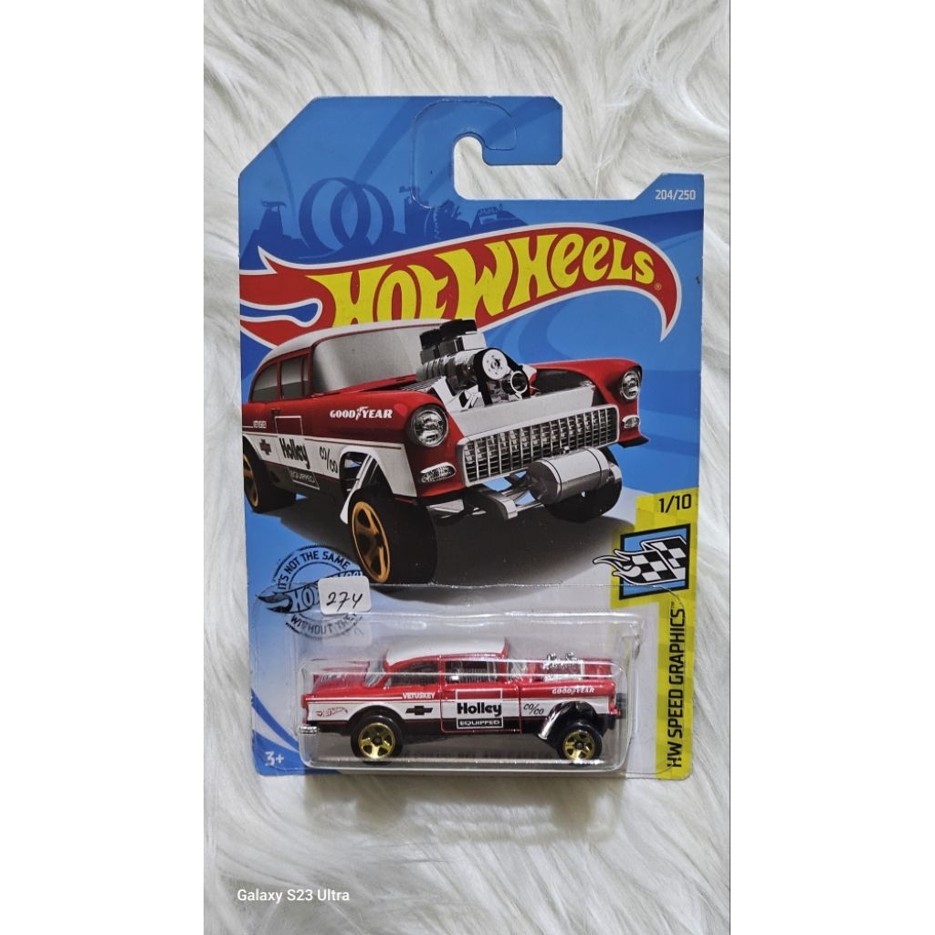 Hot Wheels 55 Chevy Bel Air Gasser