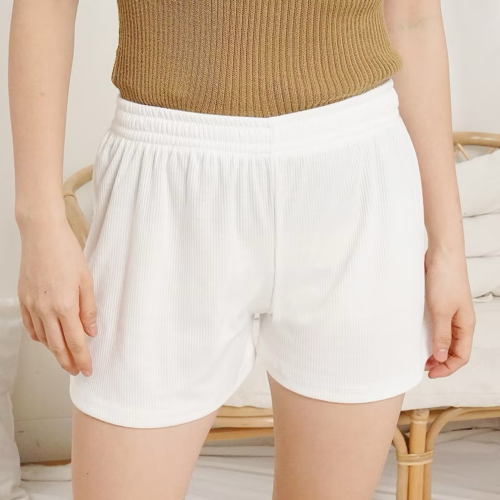 Celana Pendek Knit  Jabbai Seksi / Celana Pendek Wanita Knit Lembut