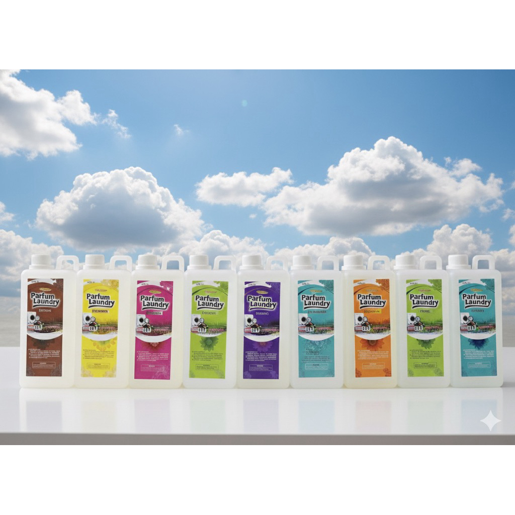 PARFUME LAUNDRY 1liter (jrigen)  , harum dan tahan lama.