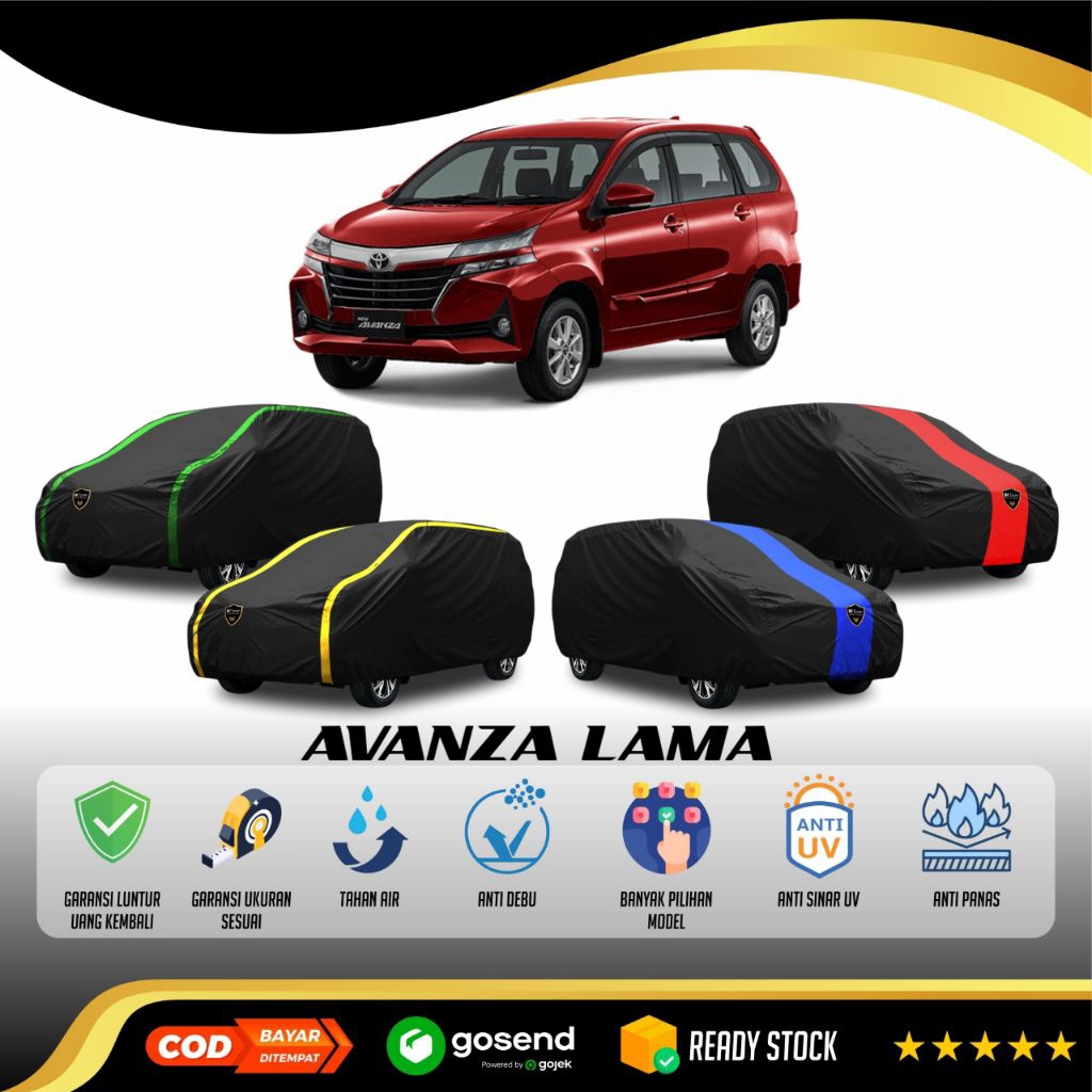 Cover Sarung Mobil Penutup Mobil Avanza lama 2010,2011,2012,2013,2014,2015, Mantel Mobil Outdoor Wat