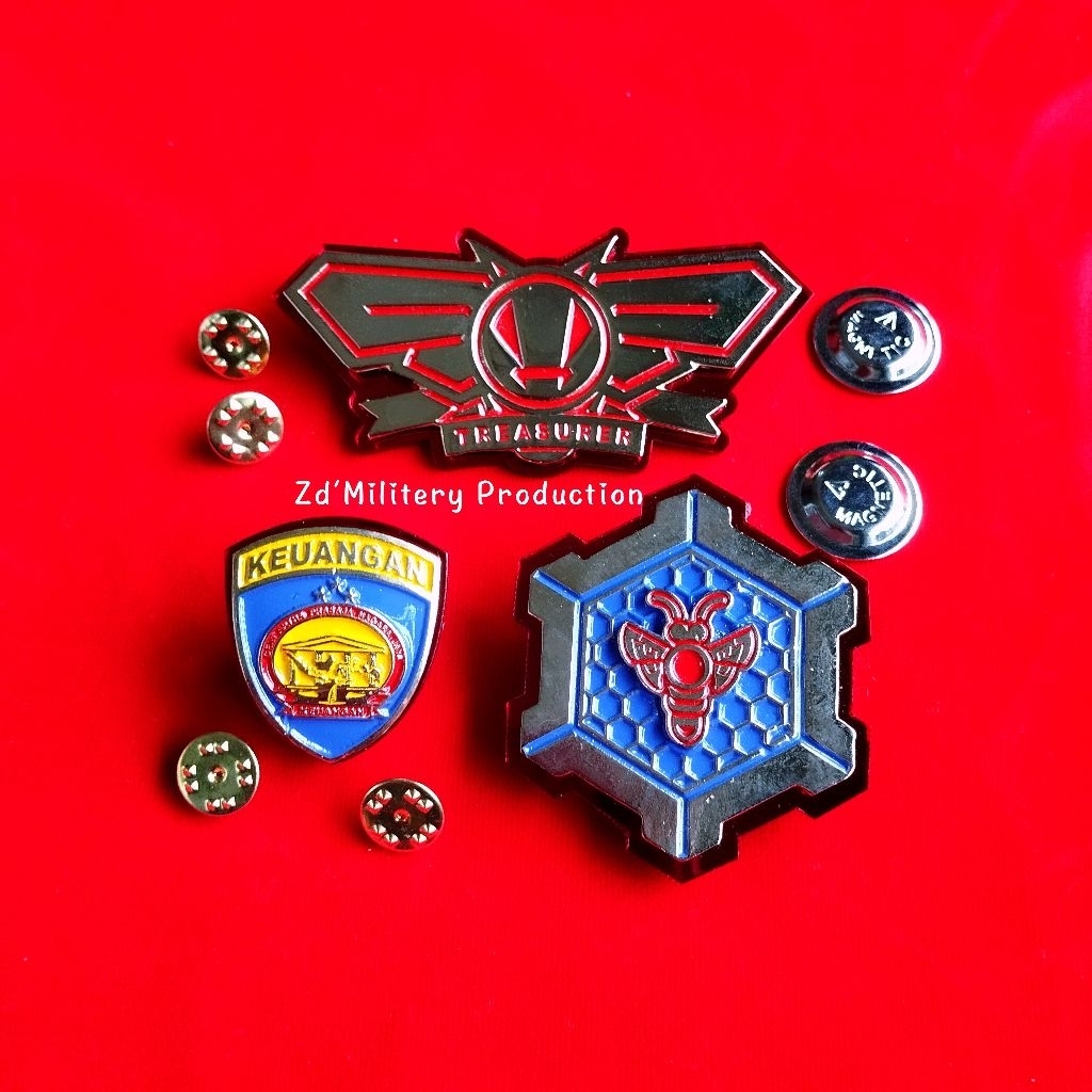 Pin keuangan Polri/Brivet Keuangan Polri/Brivet treasurer/Pin lebah