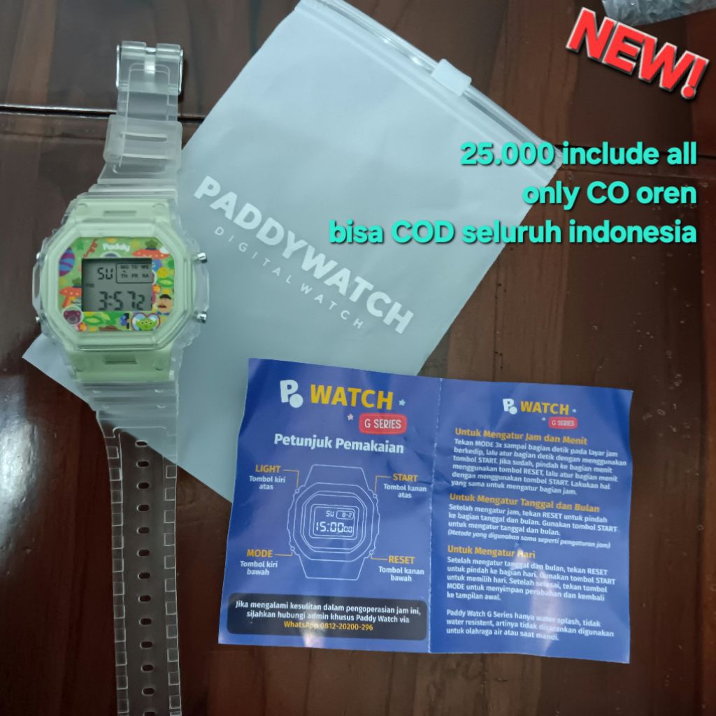 (NEW) PADDY WATCH  G SERIES