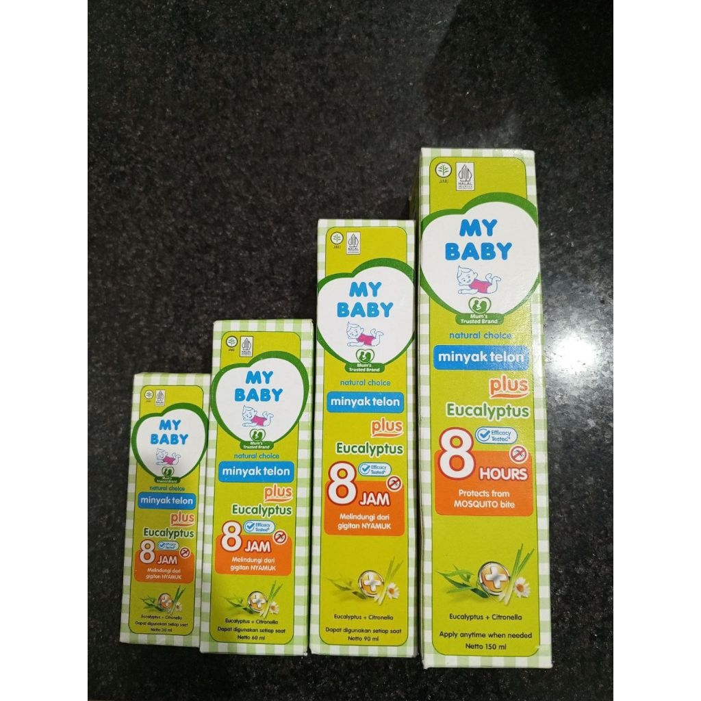 My Baby Minyak Telon Plus My Baby • Minyak telon bayi