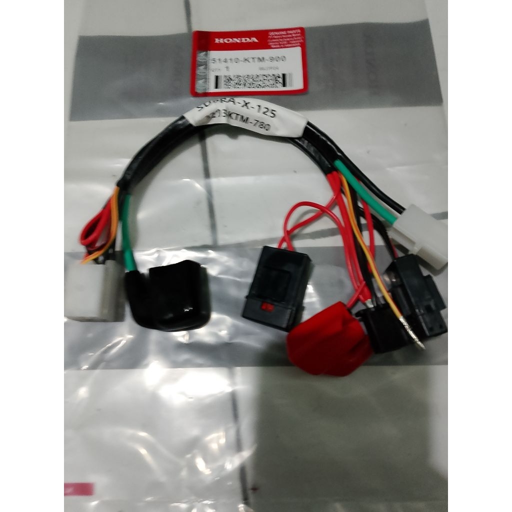 KABEL AKI SUPRA X 125 LAMA SUB HARNESS BATTERY SUPRA X 125 32103-KTM-780
