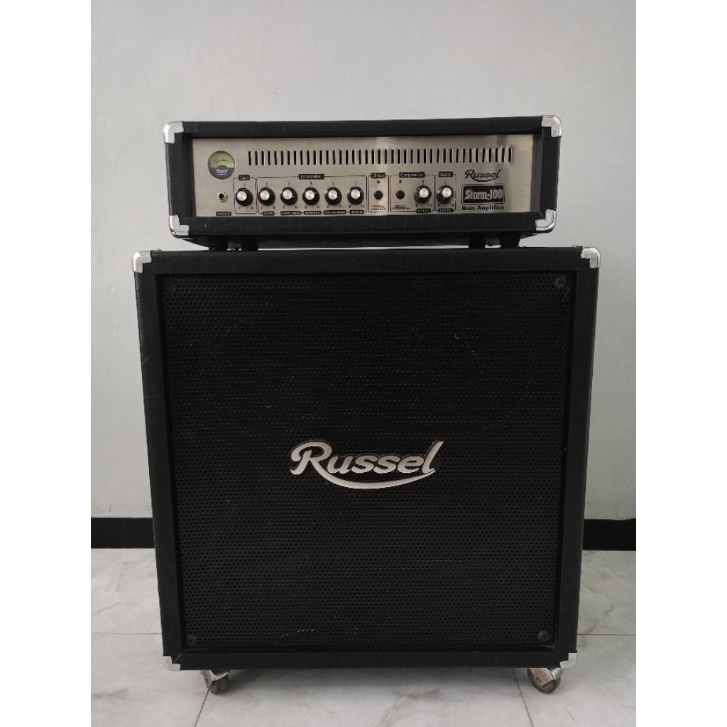 AMPLI BASS RUSSEL STORM 100 (TERJUAL)