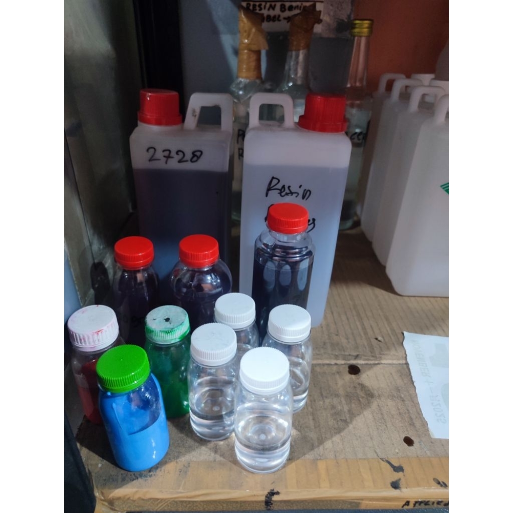 Epoxy epoksiResin butek lem fiber lem tandon 2728 1kilo