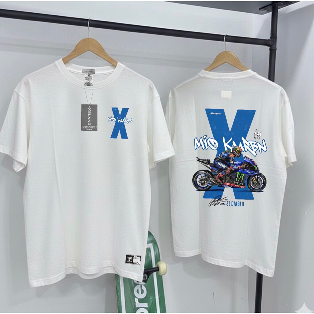 Xelang Kaos T-Shirt Motogp El-Diablo Pria Wanita