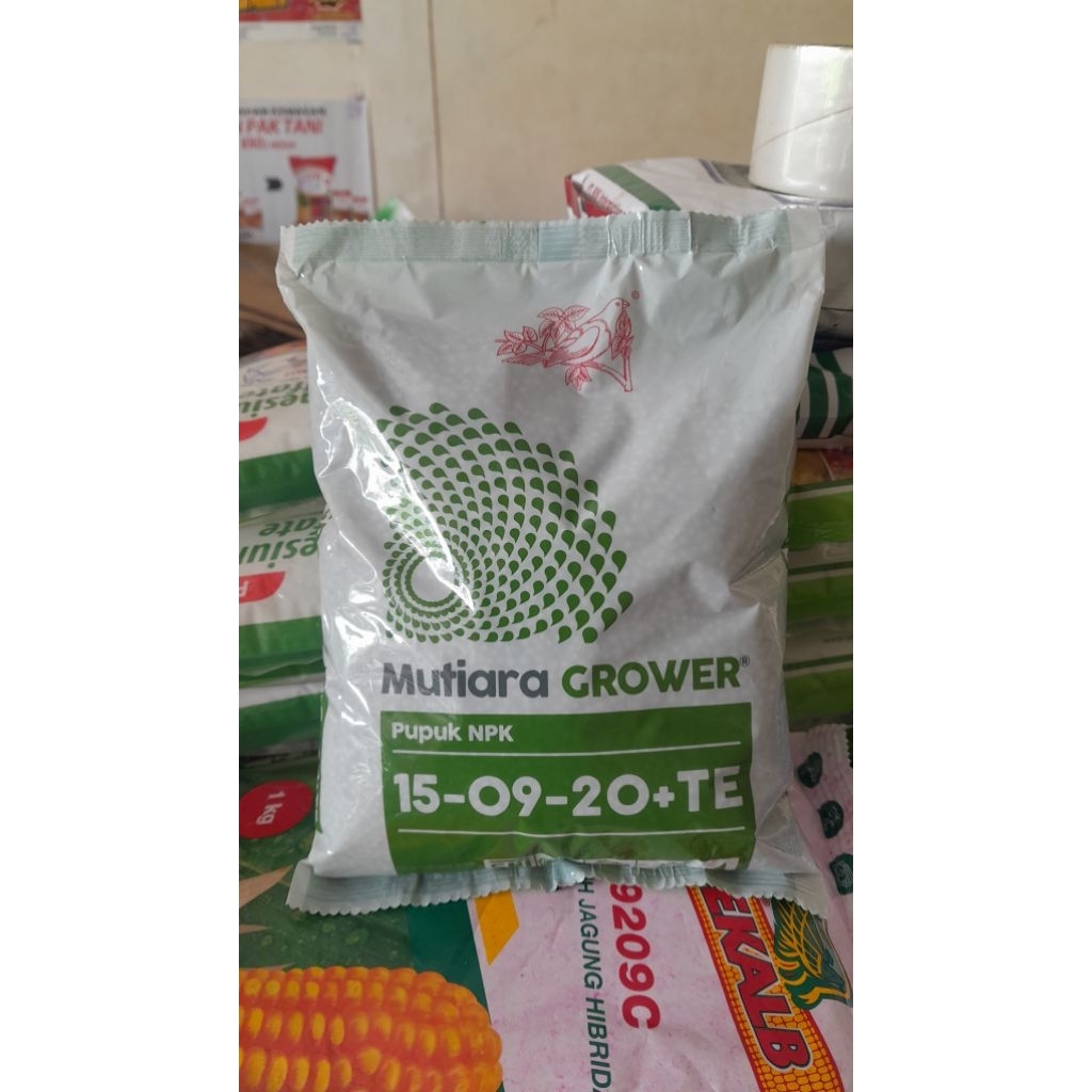 Pupuk Mutiara Grower 1kg-Pupuk NPK 15-09-20+TE ( Original)