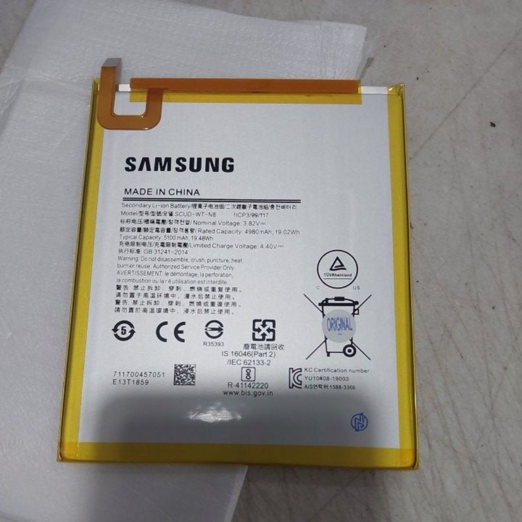 Batre Samsung Tab T290/T225 ori china