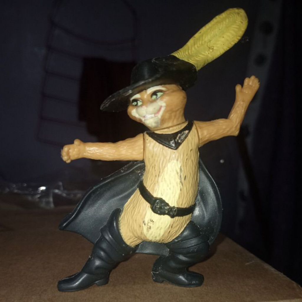 figure puss Ini booth shrek happy meal mcd